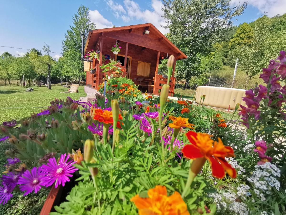 Cottage La Sierra With Jacuzzi Korenica Exterior photo